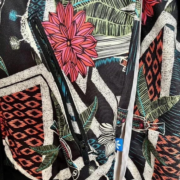 Adidas XioFloresta Rita Jungle Track Jacket Sz S - Picture 8 of 10